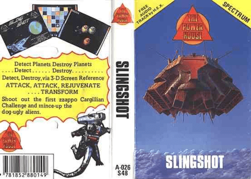Slingshot box art for ZX Spectrum